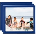 thumbnail image 1 of ArtToFrames 12" x 14" Blue Picture Frame, 12x14 inch Blue Wood Poster Frame (WOM-4158), 3 Pack, 1 of 8