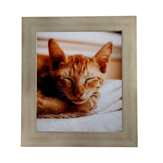 ArtToFrames 12" x 14" Muted Prosecco Gold Picture Frame, 12x14 inch Gold MDF Poster Frame (WOM-4678), 1 Pack