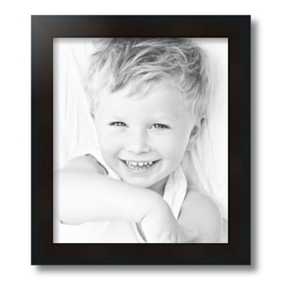 ArtToFrames 12" x 14" Windsor Walnut Picture Frame, 12x14 inch Brown MDF Poster Frame (WOM-4689)