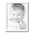 thumbnail image 1 of ArtToFrames 12" x 16" Satin White Picture Frame, 12x16 inch White Wood Poster Frame (WOM-4655), 1 of 5
