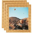 thumbnail image 1 of ArtToFrames 12" x 18" 1.75" wide - Gold and Black Picture Frame, 12x18 inch Gold Wood Poster Frame (WOM-4902), 3 Pack, 1 of 7