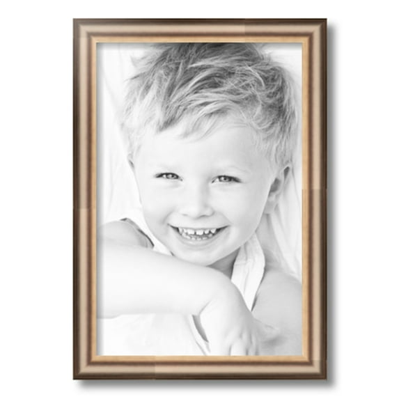 ArtToFrames 12" x 18" Anique Silver Picture Frame, 12x18 inch Silver Wood Poster Frame (WOM-4964)