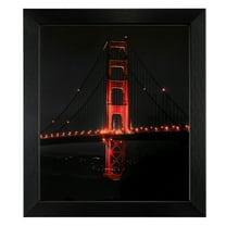 ArtToFrames 12" x 18" Black Steel Picture Frame, 12x18 inch Black MDF Poster Frame (WOM-4639), 1 Pack