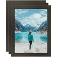 thumbnail image 1 of ArtToFrames 12" x 18" Coffee Picture Frame, 12x18 inch Brown MDF Poster Frame (WOM-3913), 3 Pack, 1 of 8