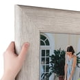 thumbnail image 1 of ArtToFrames 12" x 18" Oak Picture Frame, 12x18 inch Brown MDF Poster Frame (WOM-5318),  Pack, 1 of 8