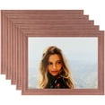thumbnail image 1 of ArtToFrames 12" x 18" Pink Picture Frame, 12x18 inch Pink Wood Poster Frame (WOM-4441), 5 Pack, 1 of 8
