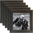 thumbnail image 1 of ArtToFrames 12" x 18" Real Reclaimed Charcoal Barnwood Picture Frame, 12x18 inch Black Wood Poster Frame (WOM-4815), 5 Pack, 1 of 8