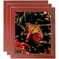thumbnail image 1 of ArtToFrames 12" x 18" Real Reclaimed Red Barnwood Picture Frame, 12x18 inch Red Wood Poster Frame (WOM-4814), 3 Pack, 1 of 6
