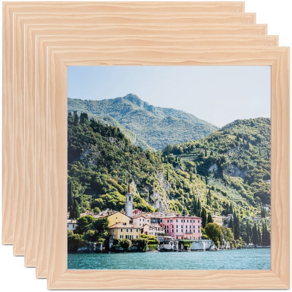 ArtToFrames 12" x 19" Red Oak Picture Frame, 12x19 inch Brown MDF Poster Frame (WOM-4846), 5 Pack