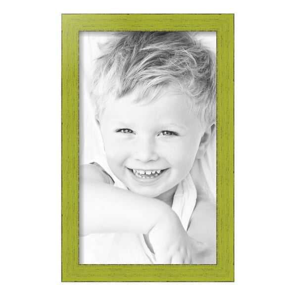ArtToFrames 12" x 20" Modern Green Picture Frame, 12x20 inch Green Wood Poster Frame (WOM-4589), Pack