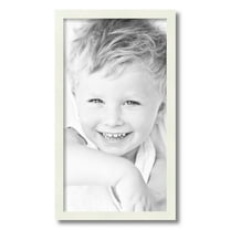 ArtToFrames 12" x 22" White Picture Frame, 12x22 inch White Wood Poster Frame (WOM-5138)