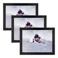 thumbnail image 1 of ArtToFrames 12" x 23" Black Stain Picture Frame, 12x23 inch Black Wood Poster Frame (WOM-4088), 3 Pack, 1 of 8