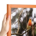 thumbnail image 1 of ArtToFrames 12" x 23" Orange Picture Frame, 12x23 inch Red Wood Poster Frame (WOM-4750), 1 of 8