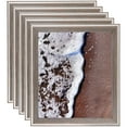 thumbnail image 1 of ArtToFrames 12" x 24" Contrast Light Grey Picture Frame, 12x24 inch Gray Wood Poster Frame (WOM-4929), 5 Pack, 1 of 7