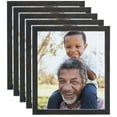 thumbnail image 1 of ArtToFrames 12" x 24" Distressed Black Picture Frame, 12x24 inch Black Wood Poster Frame (WOM-4740), 5 Pack, 1 of 7