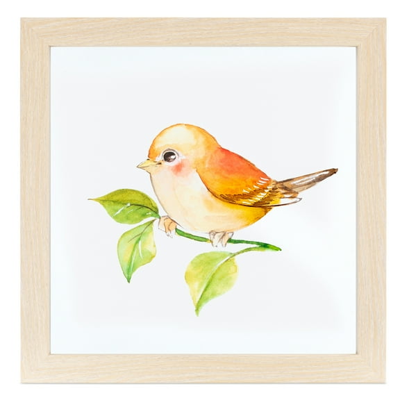 ArtToFrames 12" x 24" Natural Oak Picture Frame, 12x24 inch Brown MDF Poster Frame (WOM-4299), 1 Pack