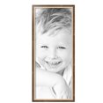 thumbnail image 1 of ArtToFrames 12" x 29" Taupe with Silver Lip Picture Frame, 12x29 inch Multi Wood Poster Frame (WOM-4986),  Pack, 1 of 5