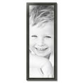 thumbnail image 1 of ArtToFrames 12" x 34" Antique Black Picture Frame, 12x34 inch Black Wood Poster Frame (WOM-5106), 1 of 5