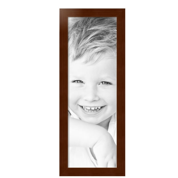 ArtToFrames 12" x 36" Honey Stain Picture Frame, 12x36 inch Brown Wood Poster Frame (WOM-4349), Pack