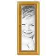 thumbnail image 1 of ArtToFrames 12" x 38" Traditional (real) Gold Leaf Picture Frame, 12x38 inch Gold Wood Poster Frame (WOM-4528), 1 of 1