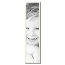 ArtToFrames 12" x 52" White Picture Frame, 12x52 inch White Wood Poster Frame (WOM-5140)