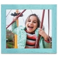 thumbnail image 1 of ArtToFrames 12x12" Eggshell Blue Picture Frame, Blue Wood Poster Frame, with Regular Glass and Foam Backing 3/16 inch (FBPL-4599), 1 of 1