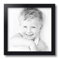 thumbnail image 1 of ArtToFrames 12x12 Inch Satin Black Picture Frame, This Black Wood Poster Frame is Great for Your Art or Photos, Comes with Regular Glass (4654), 1 of 7