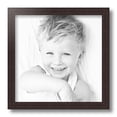 thumbnail image 1 of ArtToFrames 12x12 Inch Verlinga Brown Picture Frame, This Brown Wood Poster Frame is Great for Your Art or Photos, Comes with Regular Glass (4656), 1 of 7
