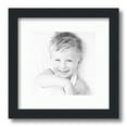 thumbnail image 1 of ArtToFrames 12x12" Matted Picture Frame with 8x8" Single Mat Photo Opening Framed in 1.25" Satin Black and 2" Super White Mat (FWM-3926-12x12), 1 of 8