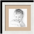 thumbnail image 1 of ArtToFrames 12x12" Matted Picture Frame with 8x8" Single Mat Photo Opening Framed in 1.25" Satin White Frame and 2" Scotch Mist Mat (FWM-3966-12x12), 1 of 8
