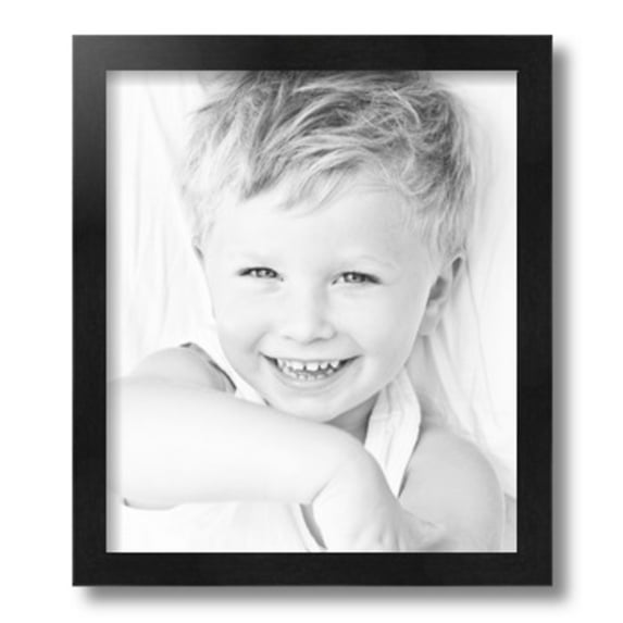 ArtToFrames 12" x 14" Black Picture Frame, 12x14 inch Black Wood Poster Frame (WOM-5141), 1 Pack