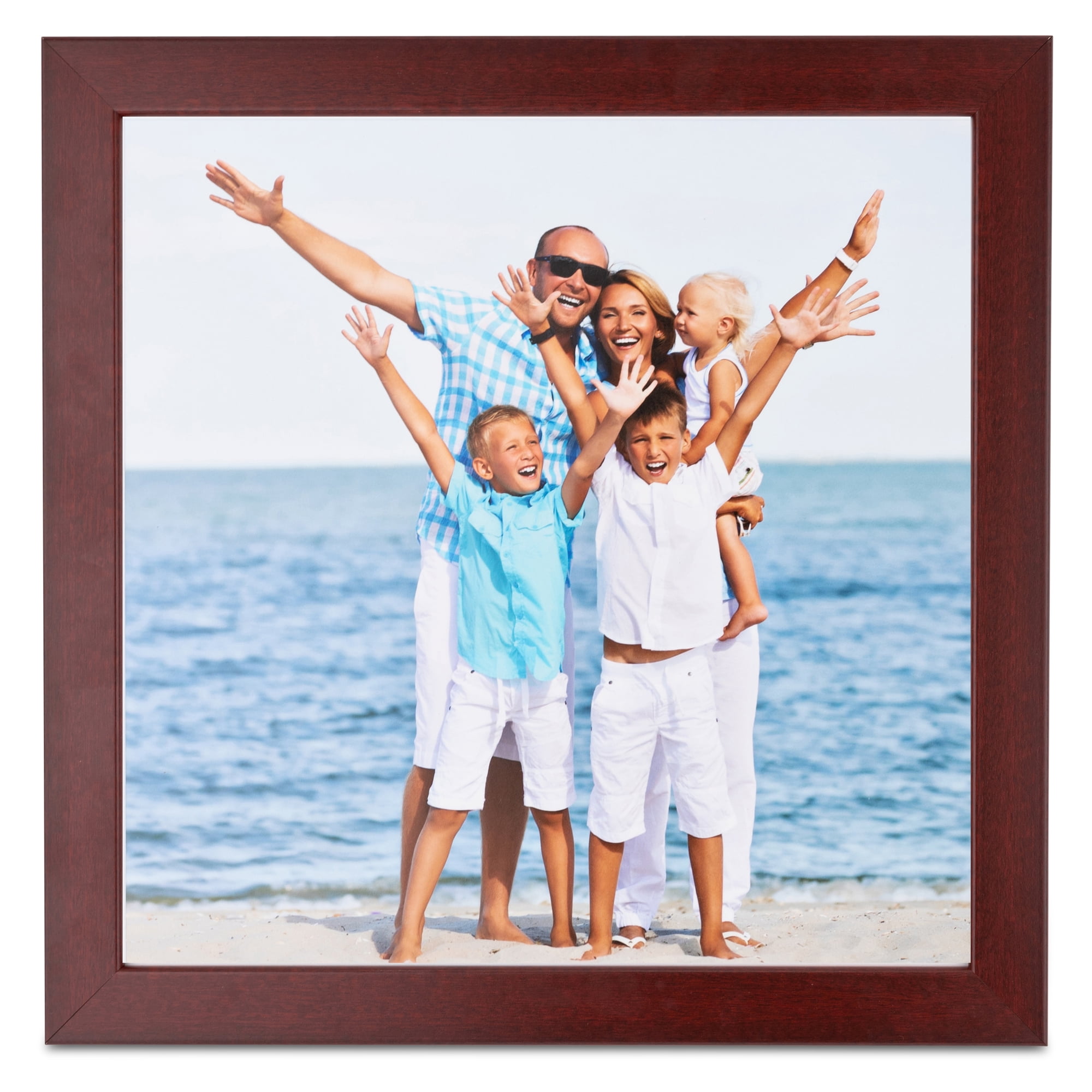 ArtToFrames 12" x 14" Cherry Picture Frame, 12x14 inch Red MDF Poster Frame (WOM-4643), 1 Pack