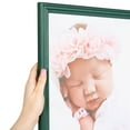 thumbnail image 1 of ArtToFrames 12x14 Inch Green Picture Frame, This Green Wood Poster Frame is Great for Your Art or Photos, Comes with Regular Glass (4157), 1 of 8