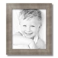 thumbnail image 1 of ArtToFrames 12x14 Inch Muted Warm Silver Picture Frame, This Silver MDF Poster Frame is Great for Your Art or Photos, Comes with Regular Glass (4676), 1 of 1