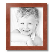 ArtToFrames 12x14 Inch Real Reclaimed Red Barnwood Picture Frame, This Red Wood Poster Frame is Great for Your Art or Photos, Comes with Regular Glass (4814)
