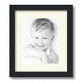thumbnail image 1 of ArtToFrames 12x14 Matted Picture Frame with 8x10 Single Mat Photo Opening Framed in 1.25 Satin Black and 2 Brilliant White Mat (FWM-3926-12x14), 1 of 8