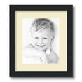 thumbnail image 1 of ArtToFrames 12x14 Matted Picture Frame with 8x10 Single Mat Photo Opening Framed in 1.25 Satin Black and 2 Oyster Mat (FWM-3926-12x14), 1 of 8