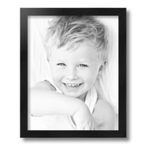 ArtToFrames 12x15 inch Black Picture Frame, Black 12" x 15" Wood Poster Frame (WOM-5141) 1234