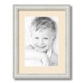 thumbnail image 1 of ArtToFrames 12x16 Matted Picture Frame with 8x12 Single Mat Photo Opening Framed in 1.25 Off White Wash on Ash and 2 Alabaster Mat (FWM-4098-12x16), 1 of 1