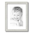 thumbnail image 1 of ArtToFrames 12x16 Matted Picture Frame with 8x12 Single Mat Photo Opening Framed in 1.25 Off White Wash on Ash and 2 Crisp Mat (FWM-4098-12x16), 1 of 8