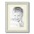 thumbnail image 1 of ArtToFrames 12x16 Matted Picture Frame with 8x12 Single Mat Photo Opening Framed in 1.25 Off White Wash on Ash and 2 Ivory Mat (FWM-4098-12x16), 1 of 8