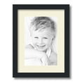 thumbnail image 1 of ArtToFrames 12x16 Matted Picture Frame with 8x12 Single Mat Photo Opening Framed in 1.25 Satin Black and 2 Ivory Mat (FWM-3926-12x16), 1 of 8