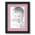 thumbnail image 1 of ArtToFrames 12x16" Matted Picture Frame with 8x12" Single Mat Photo Opening Framed in 1.25" Satin Black and 2" Seashell Mat (FWM-3926-12x16), 1 of 8