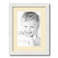 thumbnail image 1 of ArtToFrames 12x16 Matted Picture Frame with 8x12 Single Mat Photo Opening Framed in 1.25 Satin White Frame and 2 Cream Mat (FWM-3966-12x16), 1 of 8