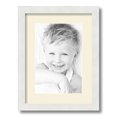thumbnail image 1 of ArtToFrames 12x16 Matted Picture Frame with 8x12 Single Mat Photo Opening Framed in 1.25 Satin White Frame and 2 Ivory Mat (FWM-3966-12x16), 1 of 8
