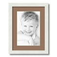 thumbnail image 1 of ArtToFrames 12x16 Matted Picture Frame with 8x12 Single Mat Photo Opening Framed in 1.25 Satin White Frame and 2 Sandpiper Mat (FWM-3966-12x16), 1 of 8