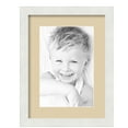thumbnail image 1 of ArtToFrames 12x16" Matted Picture Frame with 8x12" Single Mat Photo Opening Framed in 1.25" Satin White Frame and 2" Seaside Mat (FWM-3966-12x16), 1 of 8