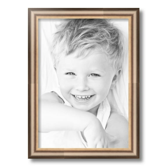 ArtToFrames 12x17" Anique Silver Picture Frame, Silver Wood Poster Frame, with Regular Glass and 2 (FBPL-4964)