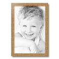 thumbnail image 1 of ArtToFrames 12x18 Inch Gold Picture Frame, This Gold Wood Poster Frame is Great for Your Art or Photos, Comes with 060 Plexi Glass (4901), 1 of 1
