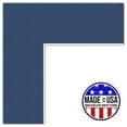thumbnail image 1 of ArtToFrames 12x21" Delft Blue Custom Mat for Picture Frame with Opening for 8x17" Photos. Mat Only, Frame Not Included (MAT-165), 1 of 5